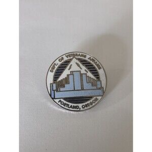 Veterans Of Affairs Lapel Pin Portland Oregon